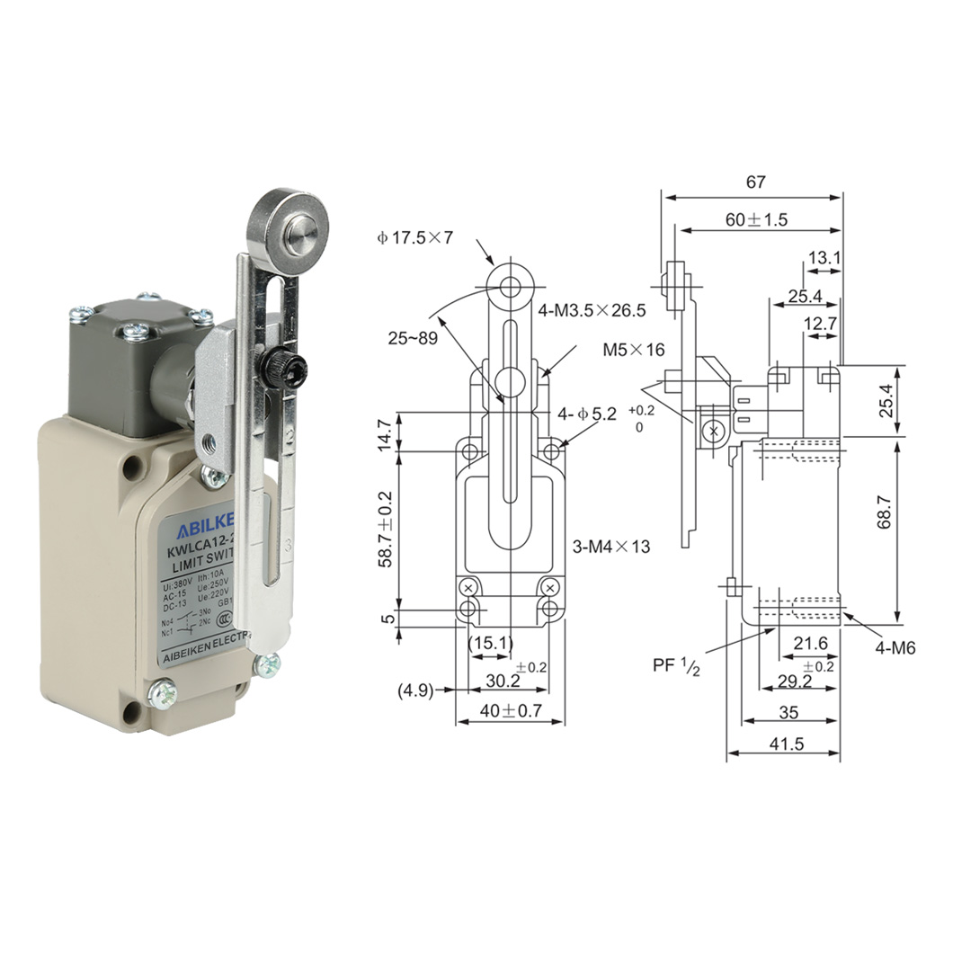 KWLCA2-2-Q Limit Switch