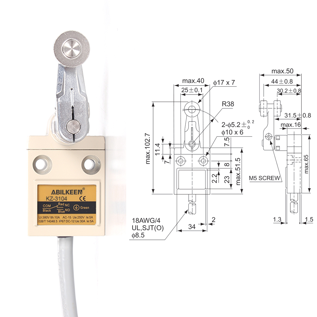 TZ-3104 Limit Switch