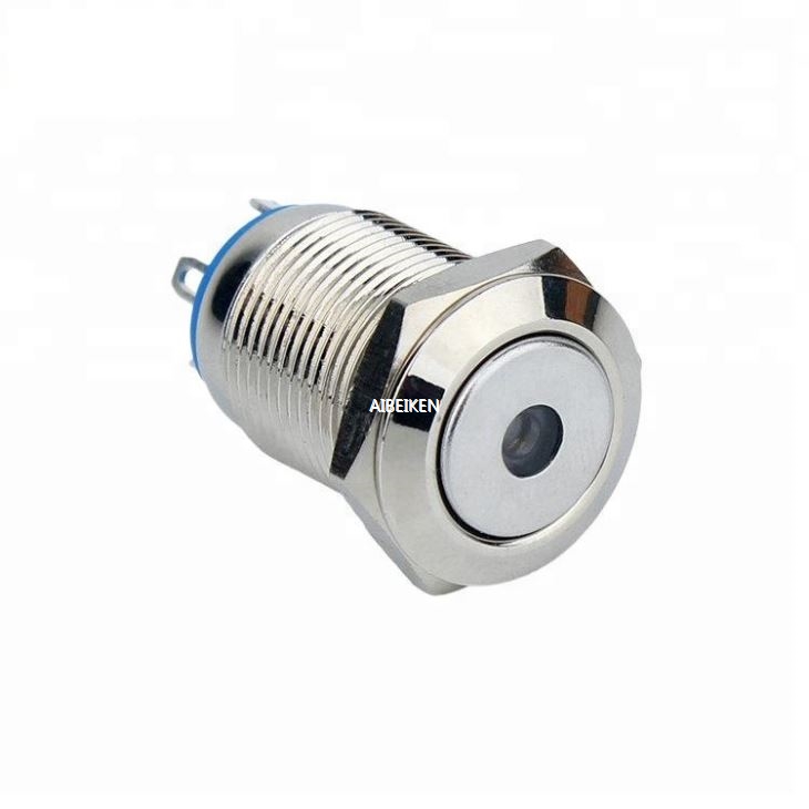 16mm Dot 1NO Head Push Button Switch